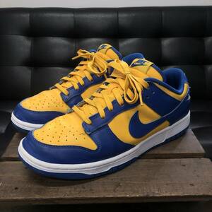 GQ395◇NIKE : DUNK LOW RETRO "UCLA" DD1391-402◇27◇ブルー/イエロー系 ナイキ ダンク