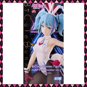 国内正規品 初音ミク BiCute Bunnies Figure ストリート Another ver. バニーガール フリュー フィギュア 網タイツ ボカロ 未来 ピンク