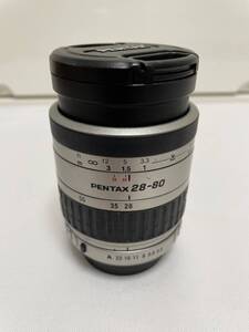 中古品 ペンタックスレンズ 28-80 SMC PENTAX-FA 1: 3.5-5.6 28-80mm シルバー