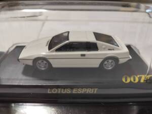 京商 1/64 「007」 ロータス エスプリ 白 ミニカー LOTUS ESPRIT