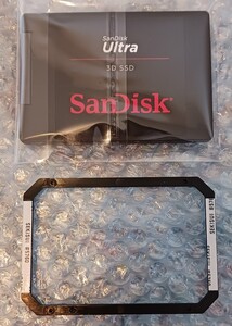 美品　SanDisk Ultra 3D SSD SDSSDH3-1T00 SSD 1TB 1000GB 良品 内蔵2.5インチ　スペーサーおまけ付き 　PS4　 動作確認済　送料無料　