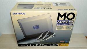 [m14354y k] OLYMPUS MOドライブ MO644U2S 超小型・高速 TURBO MO 640MB　miniEXⅣ