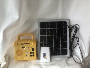 165 防災ラジオ ソーラーパネル充電 USB充電