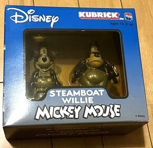 メディコムトイ ディズニー Disney キューブリック KUBRICK 蒸気船ウィリー ミッキー ピート