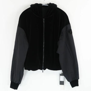 未使用 VELOUR NOIR by FOXEY NEW YORK フォクシー 40449 ブルゾンレディー 38 (S) 長袖 フードトリアセテート 他 レディース AM5913W4