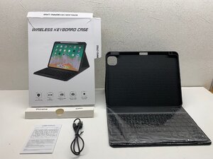 【稼働未確認品】wireless keyboard case ワイヤレス キーボード ケース ブルトゥース キーボード ケース 黒 HB-030 箱付き 取扱い説明書付