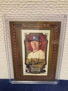 2024 Allen & Ginter 山本 由伸 ルーキー 直筆 サイン オリックス 侍 ジャパン Doggers （お支払い方法をご確認下さい）