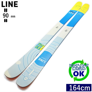 LINE TOM WALLISCH PRO[164cm/90mm幅] 23-24 ライン トムウォリッシュプロ フリースキー ツインチップ 板単体 日本正規品