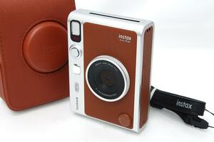 極美品｜富士フイルム instax mini Evo ブラウン CA01-M1811-2Q2A