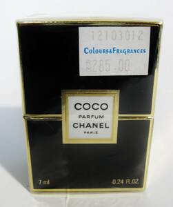 ★　未開封・未使用品　★　CHANEL　／　シャネル　COCO　PARFUM　／　パルファム　香水　7ml