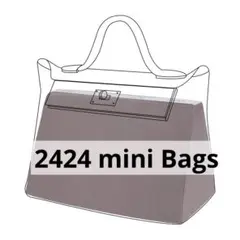 DGAZ バッグピロー 型崩れ防止 パープル 2424 mini Bags