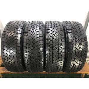 2020年製 8分山 MICHELIN X-ICE SNOW 215/60R16 99H 4本/札幌市手渡し可/中古スタッドレスタイヤ(冬タイヤ) ヴェゼル F_101