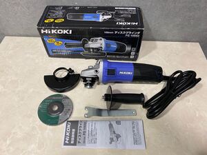 美品 HIKOKI　１００mmディスクグラインダ FG10SS2　ハイコーキ 電動工具