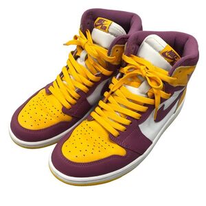 ナイキ スニーカー エアジョーダン1 ハイ OG ブラザーフッド 555088-706 メンズ Nike Air Jordan 1 High OG Brotherhood 約27.0cm【AFD4】