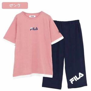 ★フィラ FILA 新品 レディース リラックスウェア ルームウェア 上下セット SET スーツ XLサイズ[SET402306K031N-LL] 一 五 参★QWER★