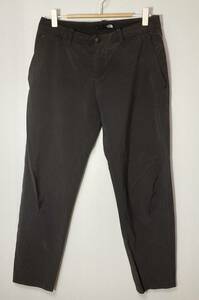 THE NORTH FACE NBW31761 9分丈スラックス TECH PANT ストレッチ パンツ M ナイロン グレー