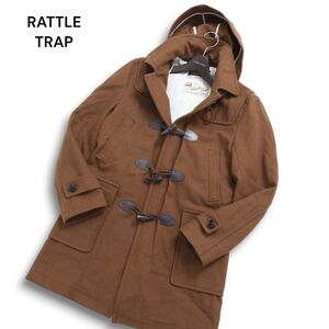 RATTLE TRAP × shanhouse メンズビギ シャンハウス 秋冬 メルトン ウール★ ダッフル コート Sz.40 メンズ　C5T00212_1#N