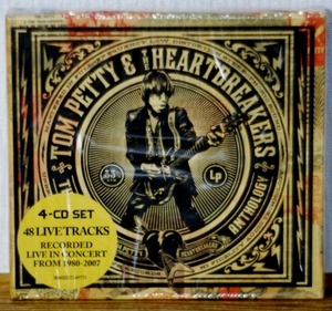 未開封4CD-BOX♪トム・ぺティ&ザ・ハート・ブレイカーズ/LIVE ANTHOLOGY★TOM PETTY