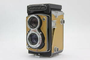 【返品保証】 ヤシカ Yashicaflex Yashikor 80mm F3.5 二眼カメラ v28