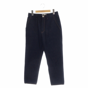 マッキントッシュ OXTON SLIM ANKLE PANTS テーパードクロップドデニム パンツ ジーンズ 8 濃紺 ダークネイビー /MI ■OS レディース