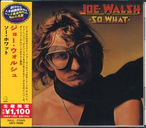 Joe WALSH★So What [ジョー ウォルシュ,イーグルス,EAGLES,JAMES GANG]