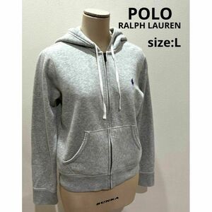 ポロラルフローレン POLO RALPH LAUREN パーカー グレー L