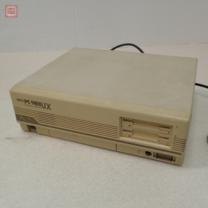 NEC PC-9801UX21 本体のみ レトロPC PC98 日本電気 通電OK ジャンク パーツ取りにどうぞ【40