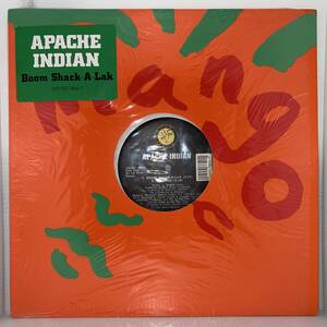 Reggae Hip Hop 12 - Apache Indian - Boom Shack-A-Lak - Mango - VG+ - シュリンク付