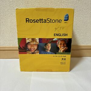 未検品 ロゼッタストーン 英語 (アメリカ) レベル1、2、3、4&5セット A-436