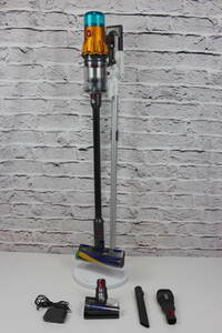 M1049 保証アリ ダイソン Dyson V12 Detect Slim Complete SV30 ABL2 新品ロングパイプ バッテリー＆フィルター交換済 充電スタンド付