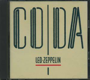 LED ZEPPELIN★Coda [レッド ツェッペリン,Jimmy Page,Robert Plant,YARDBIRDS,ロバート プラント,ジミー ペイジ]