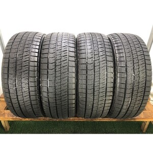 2021年製 8分山 ブリヂストン BLIZZAK VRX2 225/45R18 91Q 4本/札幌市手渡可/中古スタッドレスタイヤ(冬タイヤ) クラウンアスリート F_Q_97