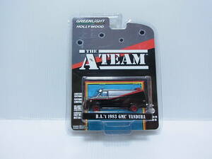 グリーンライト 1/64 GMC バンデューラ 1983 特攻野郎Aチーム The A Team GMC Vandura 