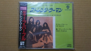 シールド新品 ディープ・パープル/ストレンジ・ウーマン DEEP PURPLE 国内盤5インチCDシングル WPCR-1584