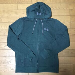 UNDER ARMOUR THREADBORNE MEN’S FULL ZIP PAKA size-SM(着丈62身幅49) 中古(美品) NCNR