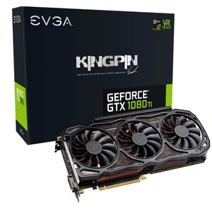 【中古】EVGA GeForce GTX 1080 Ti Foundersエディション ゲーム Real Boost Clock: 1695 MHz