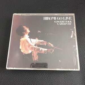 2CD☆☆☆郷ひろみ ライヴ/コンサート・ツアー ラビリンス /hiromi go LIVE /CONCERT TOUR LABYRINTH☆☆☆