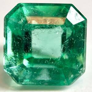 ★天然エメラルド0.526ct★J 約4.6×4.6mmソーティング付 ルース 裸石 宝石 ジュエリー emerald beryl ベリル