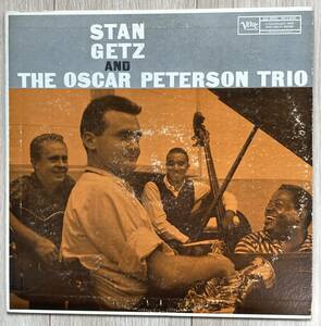 US ORIGINAL 黒TP DG MONO / STAN GETZ AND THE OSCAR PETERSON TRIO / VERVE MGV-8251