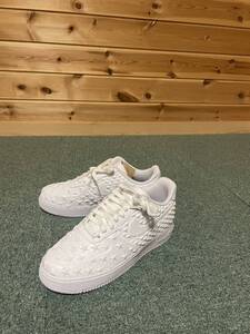 NIKE AIR FORCE1 LV8 UT WHITE ナイキ エアフォー ス1 ホワイト 27.5cm 新品未使用品