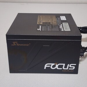 Seasonic FOCUS Gold 750(SSR-750FM) 750W 80PLUS GOLD認証 ATX電源ユニット セミプラグイン 動作確認済み PCパーツ