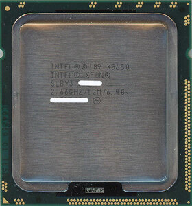 【中古】【ゆうパケット対応】XEON X5650 2.66GHz 12M LGA1366 SLBV3 [管理:3004971]