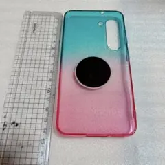 ⭐️Galaxy S23 ケース リング 透明 シリコン グラデーション色