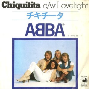 C00133290/【即決/送料無料】EP/アバ(ABBA)「チキチータ/ラヴライト」