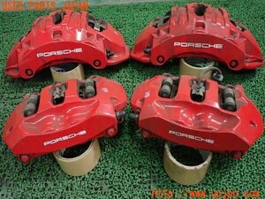 3UPJ=16190301]ポルシェ カイエン プラチナエディション(92AM5502 958型)brembo ブレンボ キャリパー セット 1台分 中古