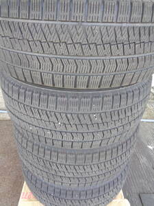 S123 冬用ＢＳブリザックＶＲＸ2　215/55Ｒ16　日本製　中古スタッドレス４本　１円～