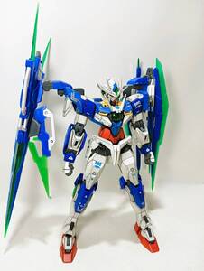 1/144 RG OOQANT ダブルオークアンタ　フルセイバー仕様　改修・ディテールアップ・エッジパステル加工