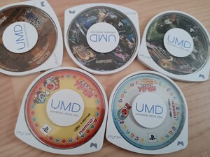 PSP 太鼓の達人 モンハン 5本セット　動作品