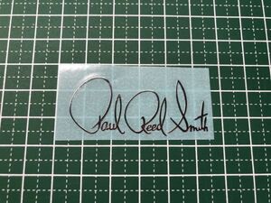 Paul Reed Smith メタルロゴ ステッカー 補修・リペア用 Chrome PRS #DECAL-PRS-MCHROME