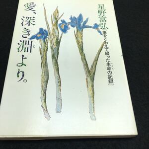 g-41 愛.深き淵より。 星野富弘[筆をくわえて綴った生命の記録] 目次 哀しみの青い空11 ほか... 1984年4月10日 発行 ※0